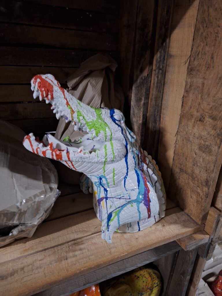 Krokodil kop