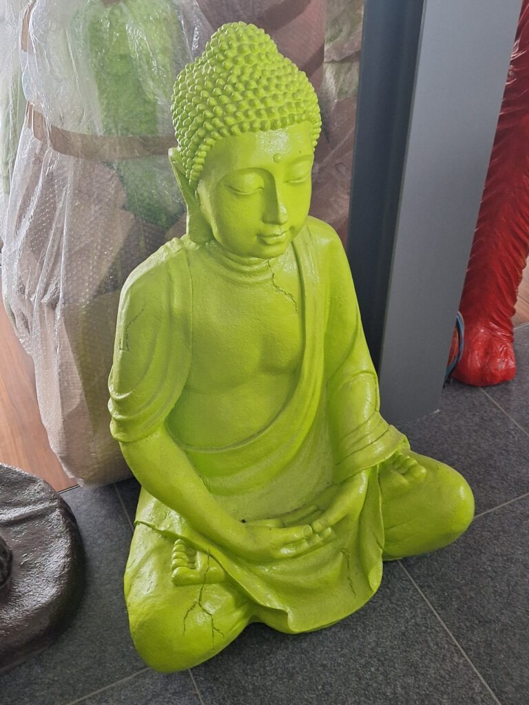 Boeddha krul groot